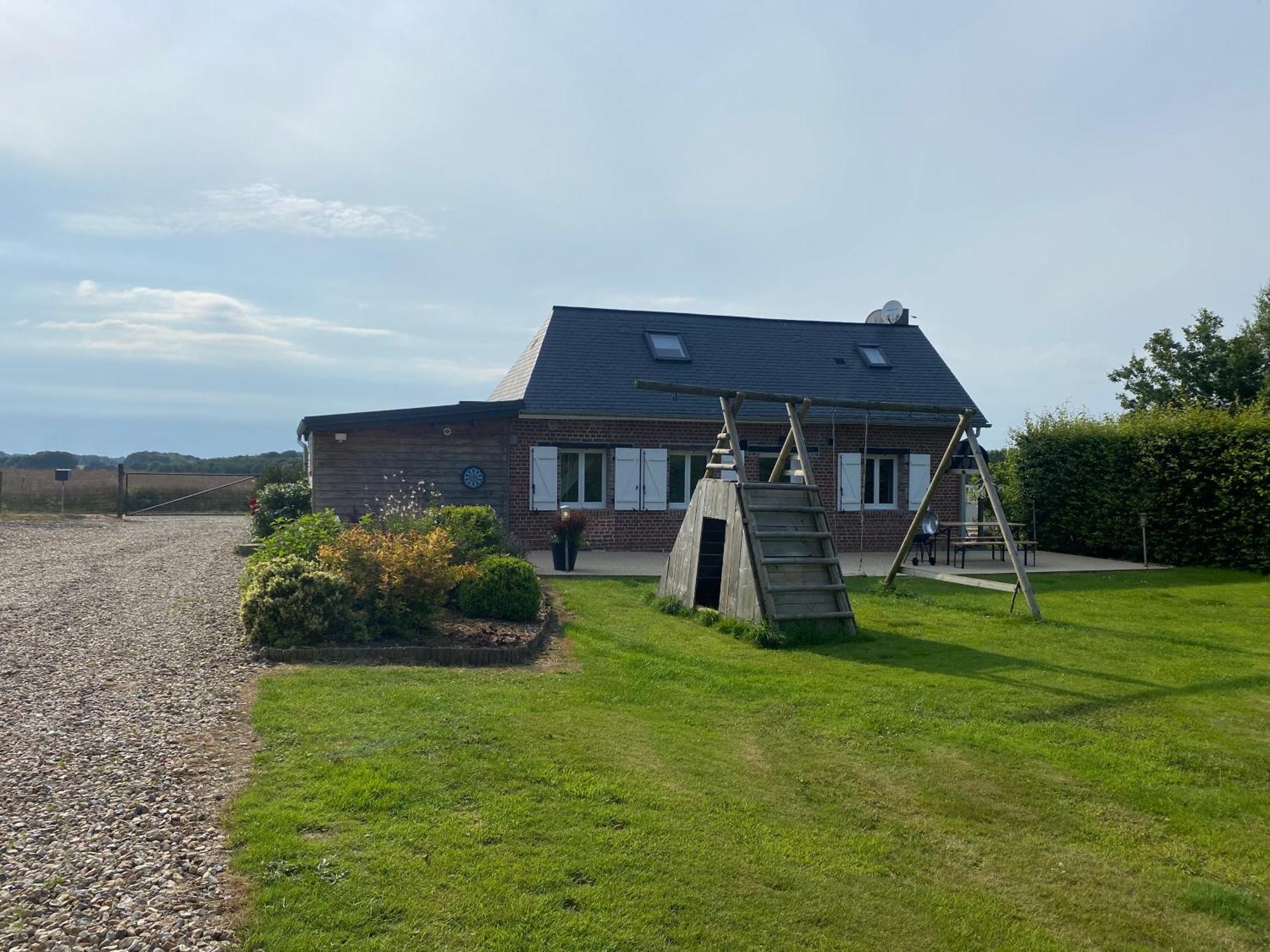 Maison De Campagne Beuzeville-la-Guerard ภายนอก รูปภาพ